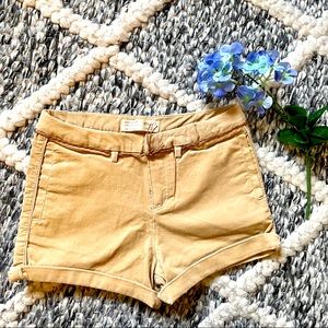 Zara girls corduroy shorts